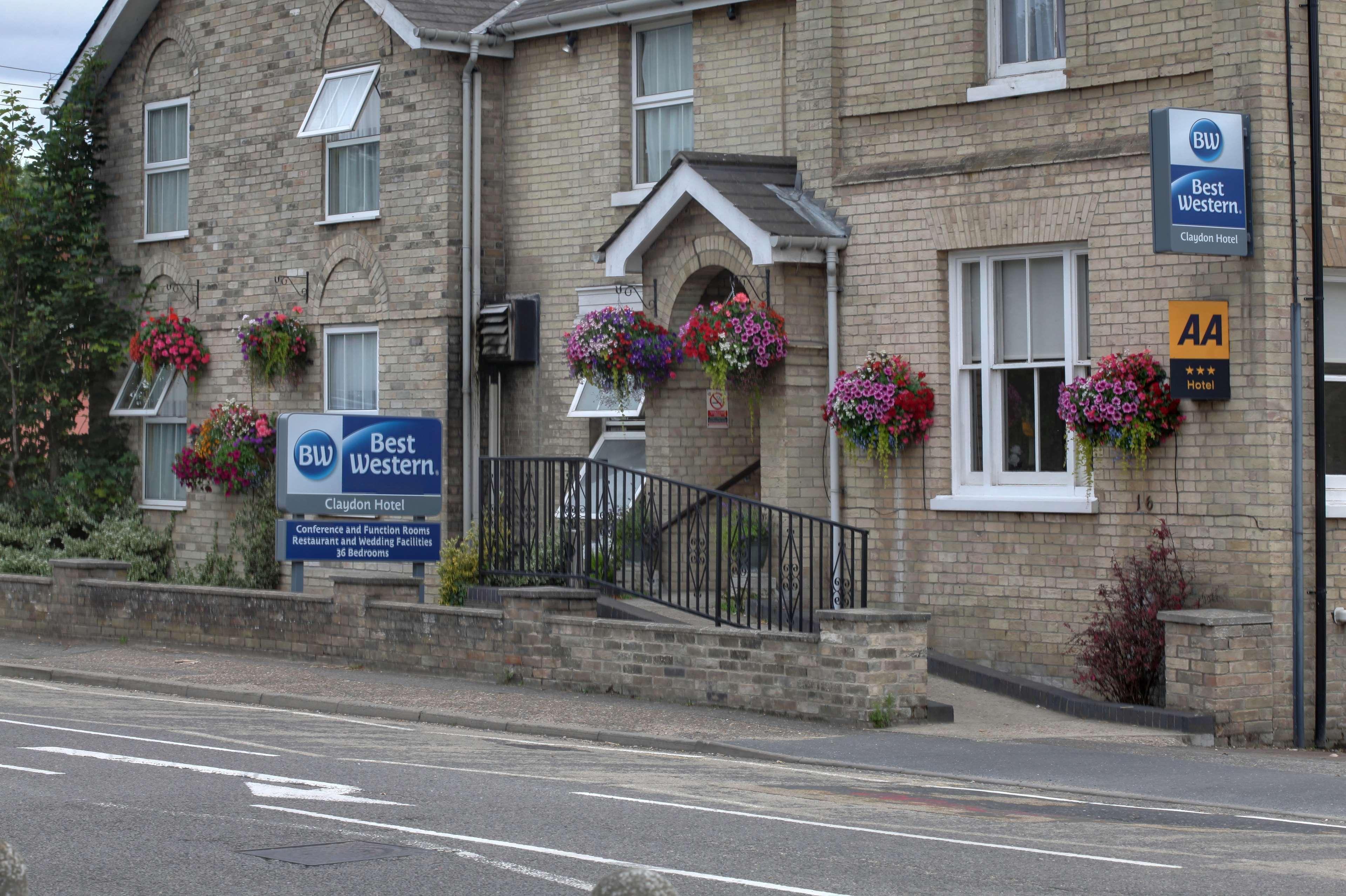 Best Western Claydon Hotel מראה חיצוני תמונה