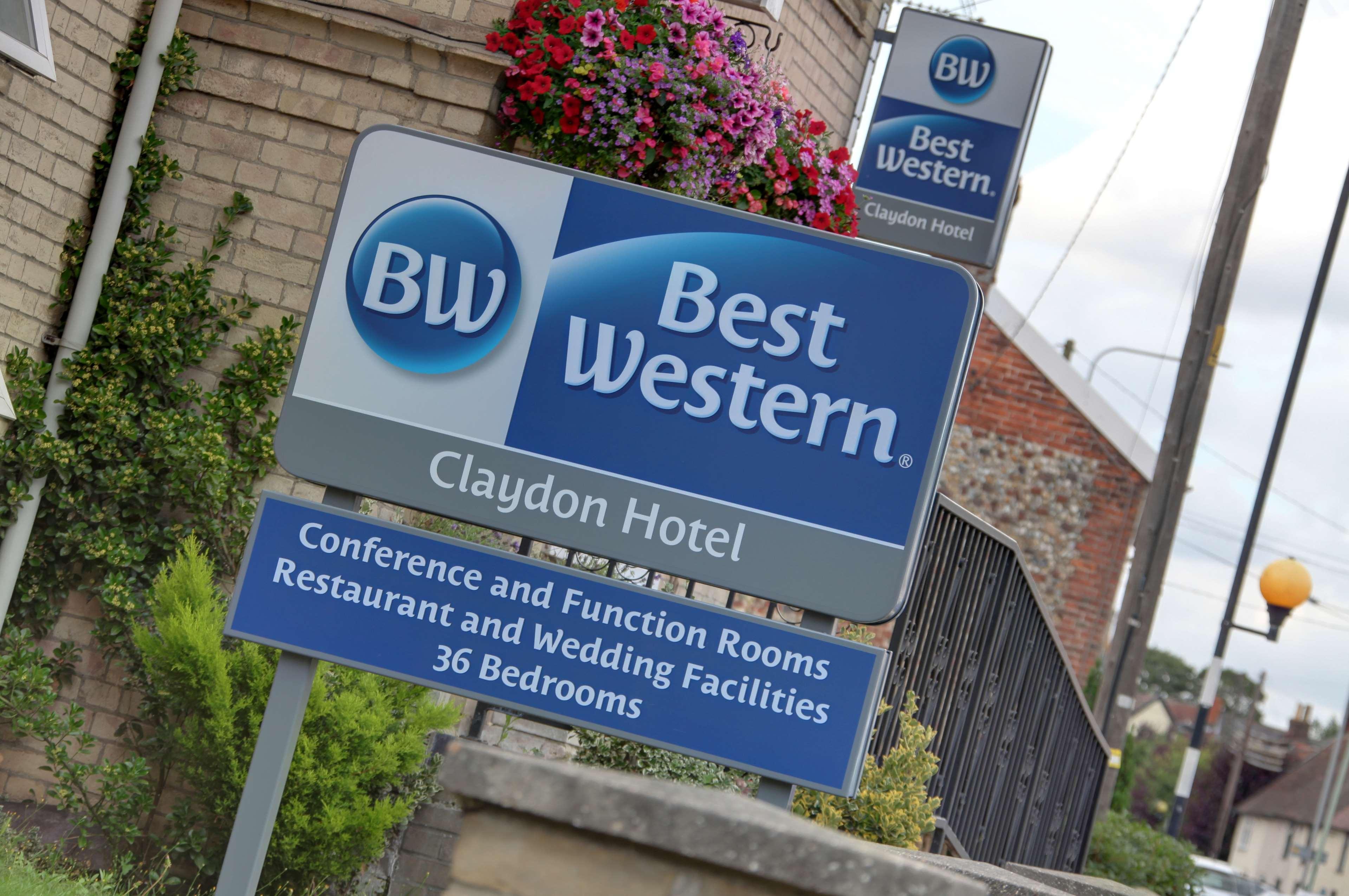 Best Western Claydon Hotel מראה חיצוני תמונה